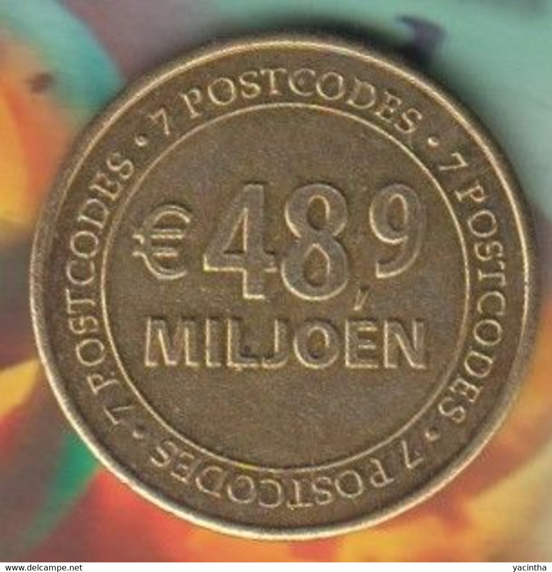 Postcodes Loterij  2013     (1021) - Souvenir-Medaille (elongated Coins)