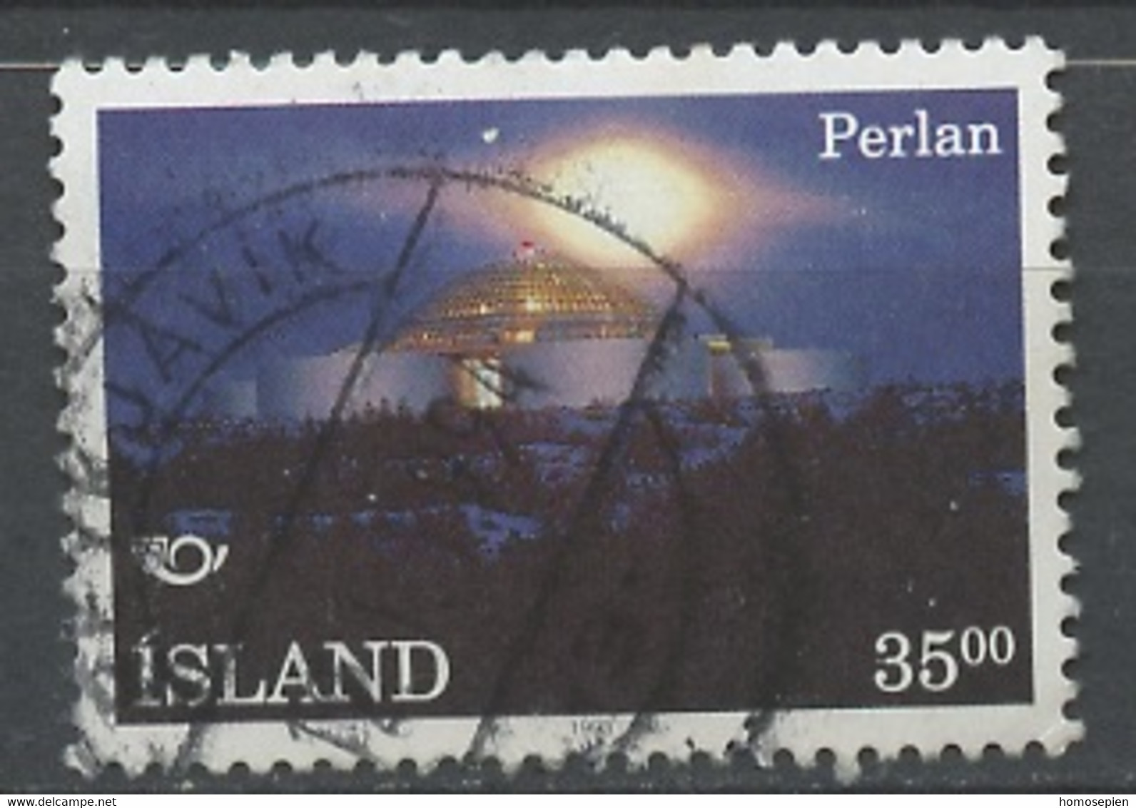 Islande - Island - Iceland 1993 Y&T N°738 - Michel N°785 (o) - 35k Colline De Oskjuhlid - Usati