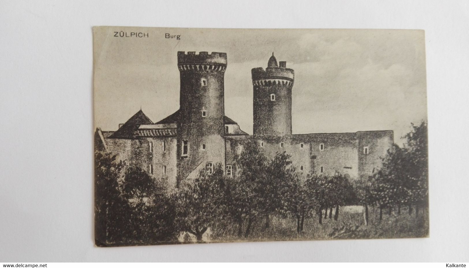 [NORDRHEIN WESTFALEN ] - 1921 - ZUELPICH  - Burg - Zuelpich