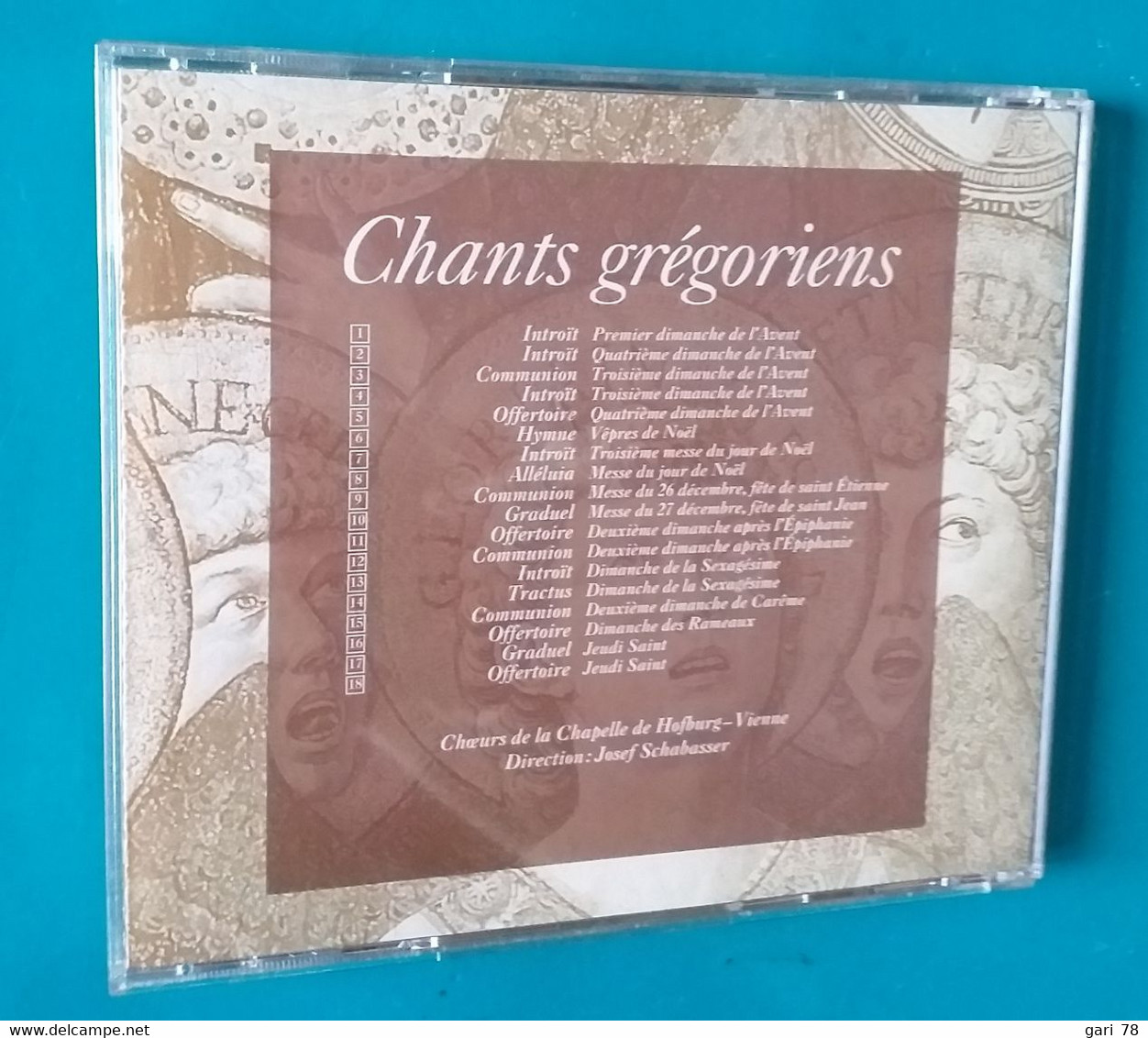 CD Au Choeur Du Classique, CHANTS GREGORIENS - Gospel & Religiöser Gesang