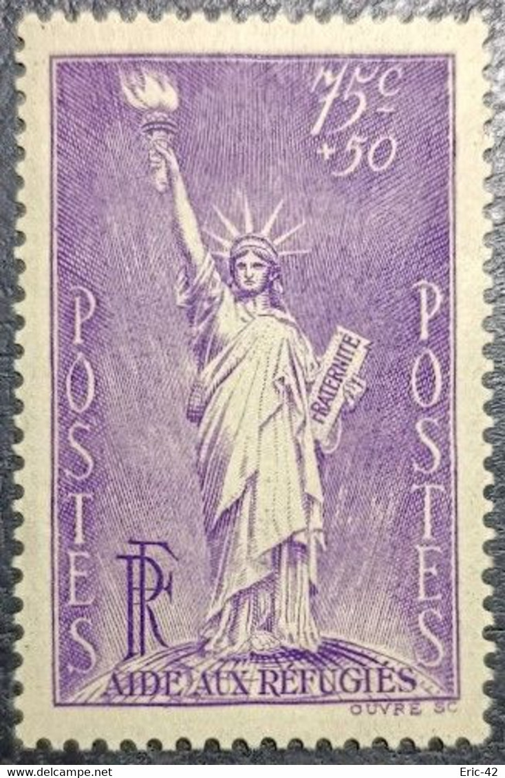 France Y&T N°309 "Statue De La Liberté" Neuf* - Nuovi