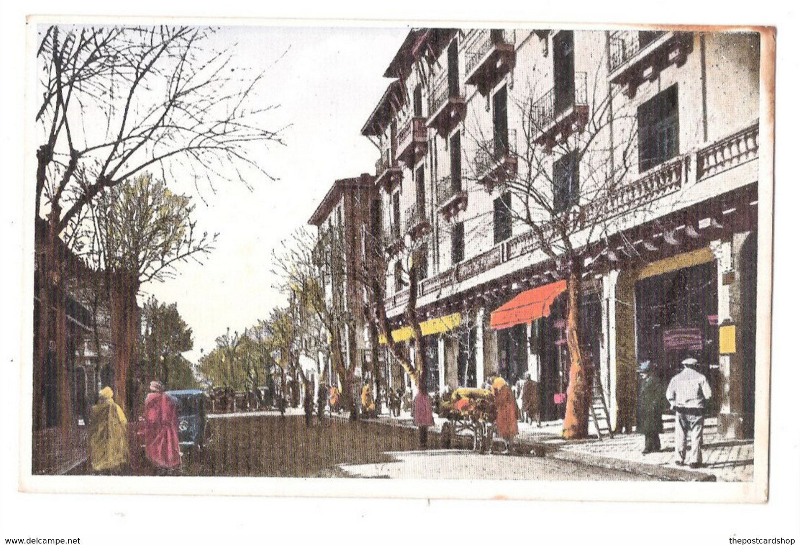 Setif Algerien, Avenue Clemenceau Et L'Hotel De France Unused - Algiers