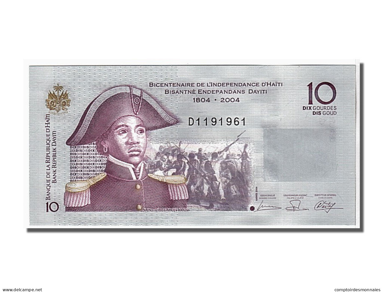 Billet, Haïti, 10 Gourdes, 2006, NEUF - Haïti