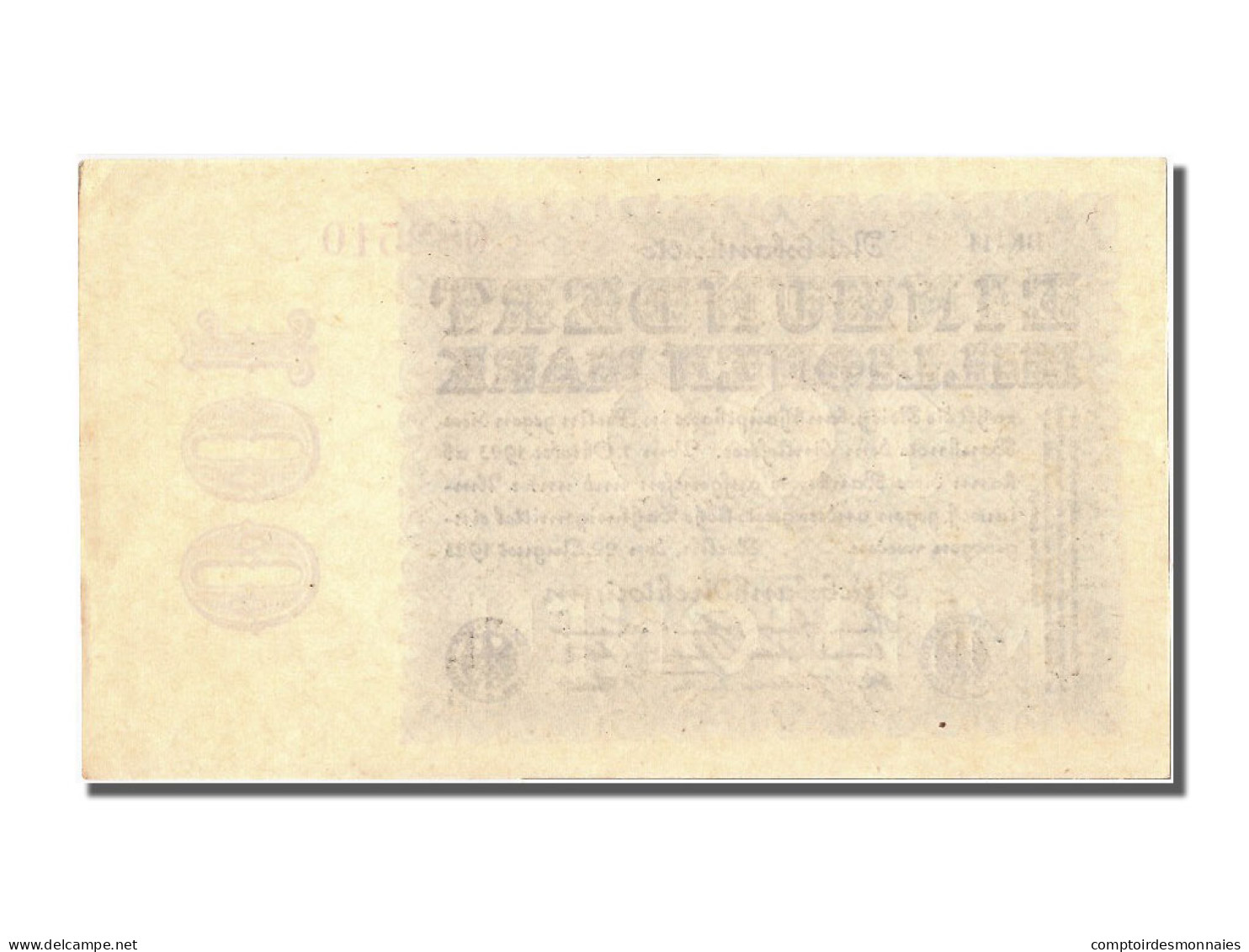 Billet, Allemagne, 100 Millionen Mark, 1923, 1923-08-22, SPL - 100 Mio. Mark