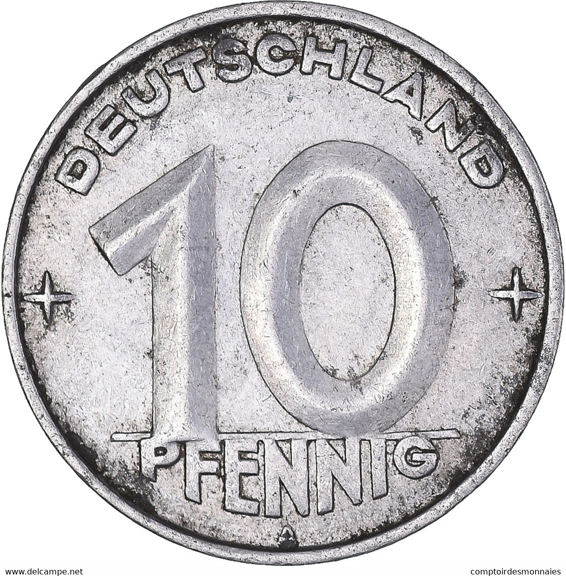 Monnaie, République Démocratique Allemande, 10 Pfennig, 1952, Berlin, TTB - 10 Pfennig