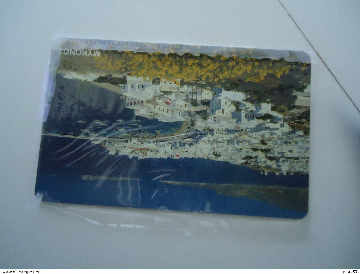 GREECE  MINT PHONECARDS MYKONOS ISLAND  2 SCAN - Landscapes