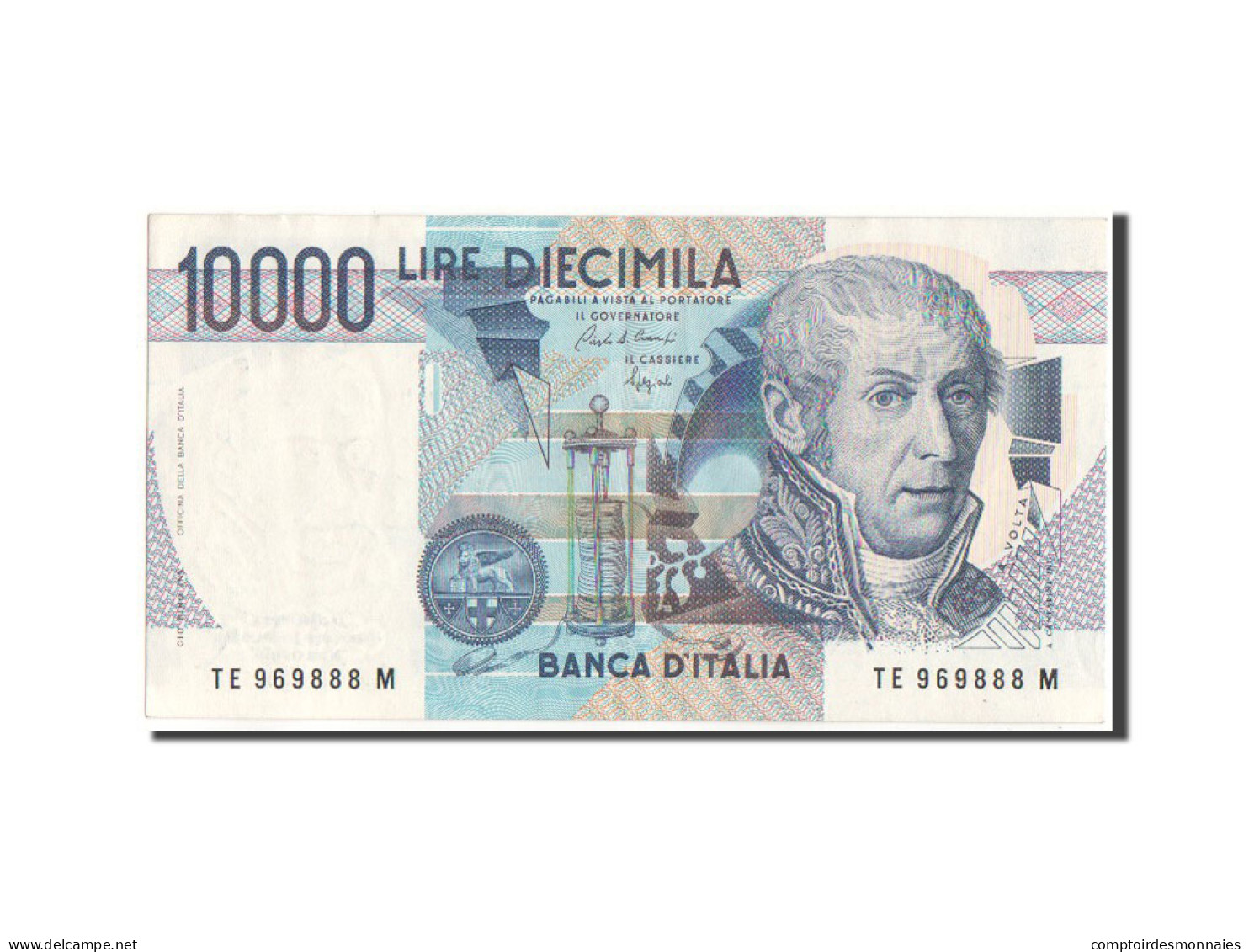 Billet, Italie, 10,000 Lire, 1984, SUP - 10000 Liras