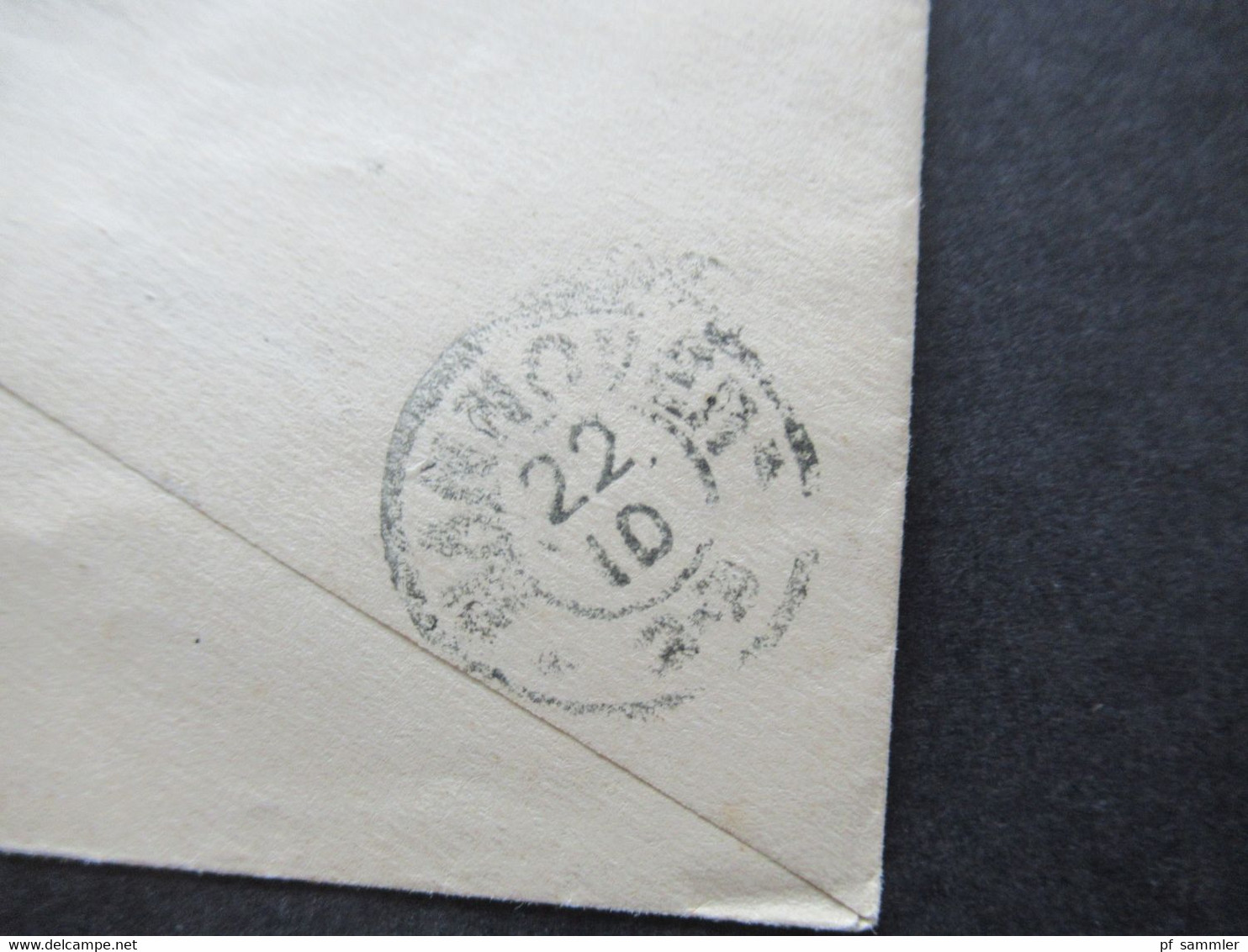 AD Preußen Um 1863 Ganzsachen Umschlag 3 Silbergroschen U 28 A Stempel Ra2 Strehlen Nach Hannover Mit Ank. Stempel - Enteros Postales