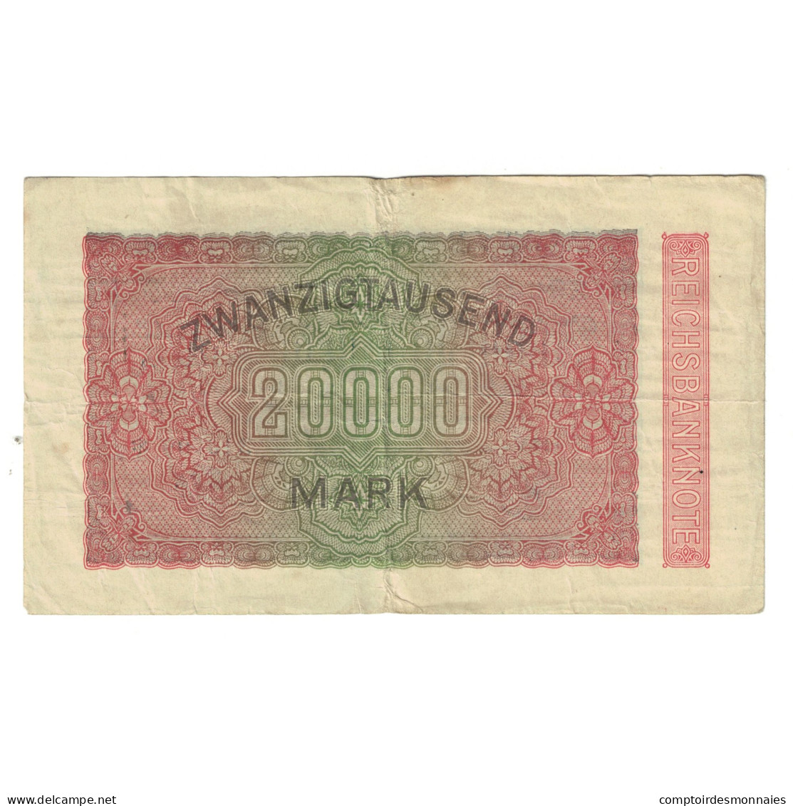 Billet, Allemagne, 20,000 Mark, 1923, 1923-02-20, KM:85d, TTB - 20000 Mark