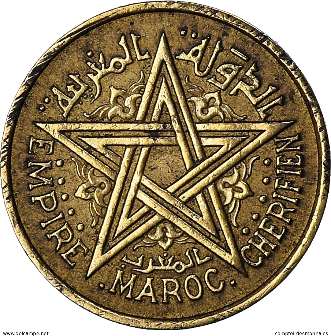 Monnaie, Maroc, 50 Centimes - Maroc