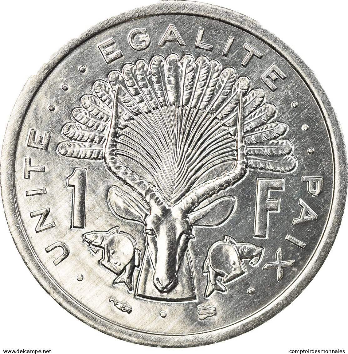 Monnaie, Djibouti, Franc, 1999, Paris, FDC, Aluminium, KM:20 - Gibuti
