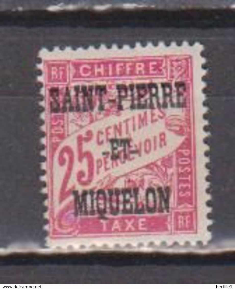 SAINT PIERRE ET MIQUELON           N°  YVERT  TAXE 13 NEUF AVEC CHARNIERES    ( CHARN  03/03 ) - Postage Due