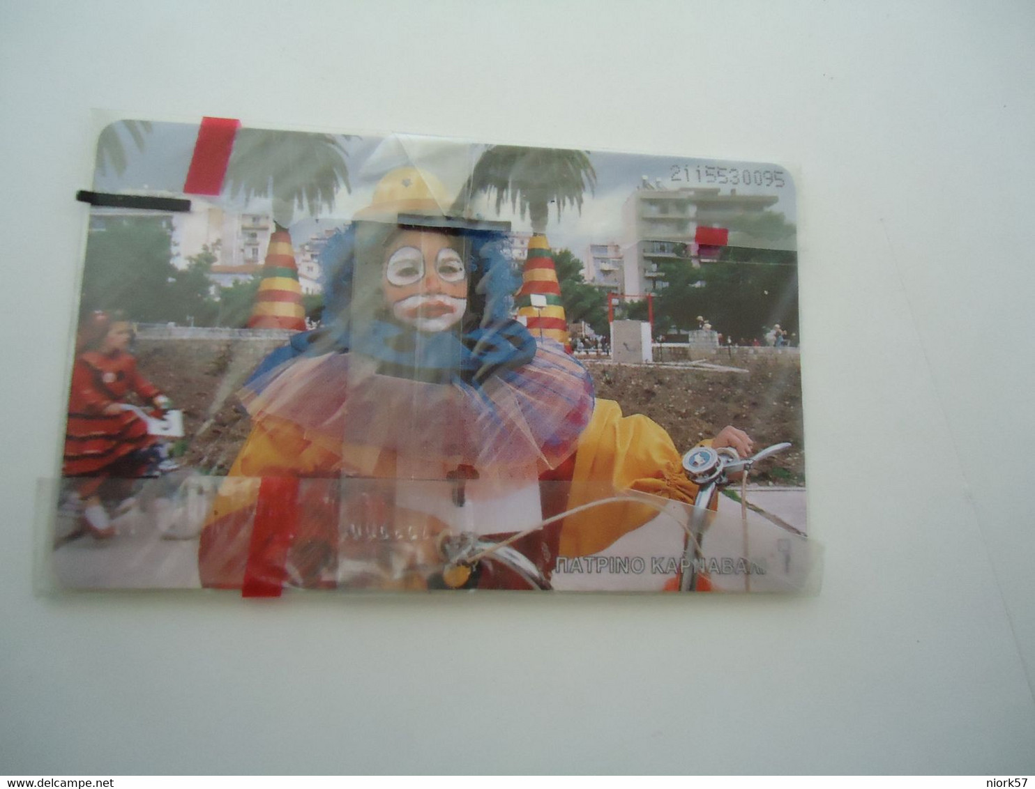 GREECE  MINT PHONECARDS CARNIVAL  PATRA   2 SCAN - Culture