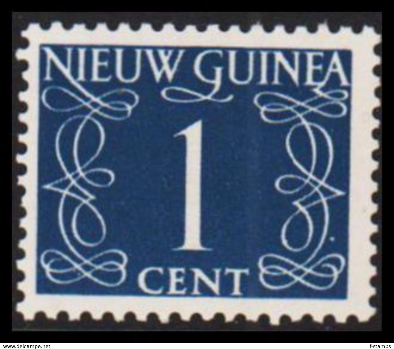 1950. NIEUW GUINEA. Nummerals- Type 1 CENT Hinged.  - JF529318 - Nueva Guinea Holandesa