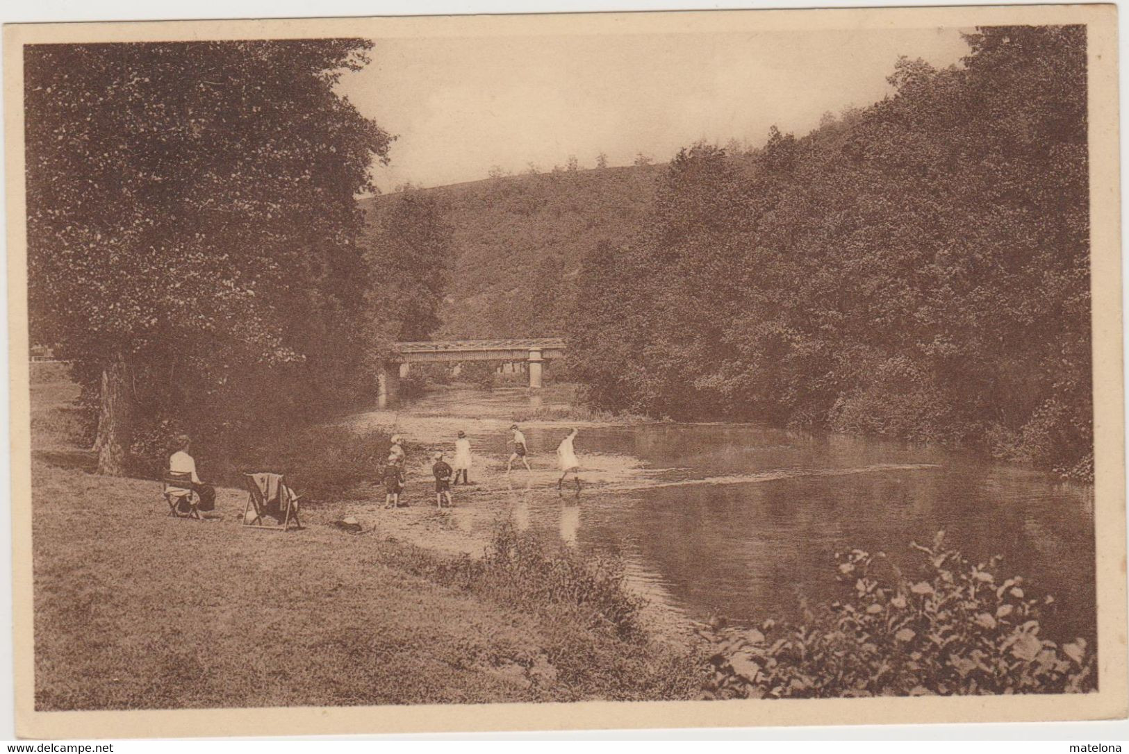 BELGIQUE NAMUR HOUYET PONT SUR LA LESSE - Houyet