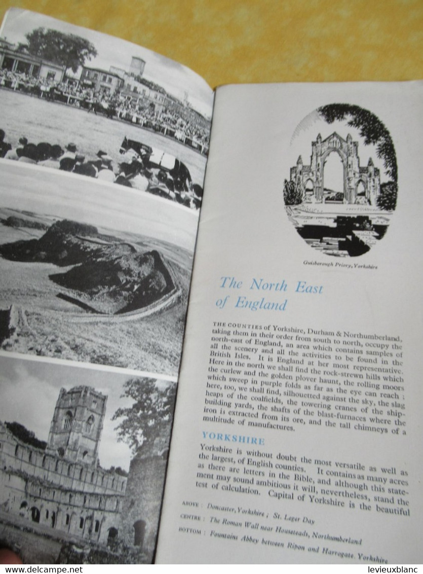 Prospectus Touristique/Come To Britain/Area Booklet N°6 / ENGLAND The North Eastt /1951             PGC511 - Toeristische Brochures