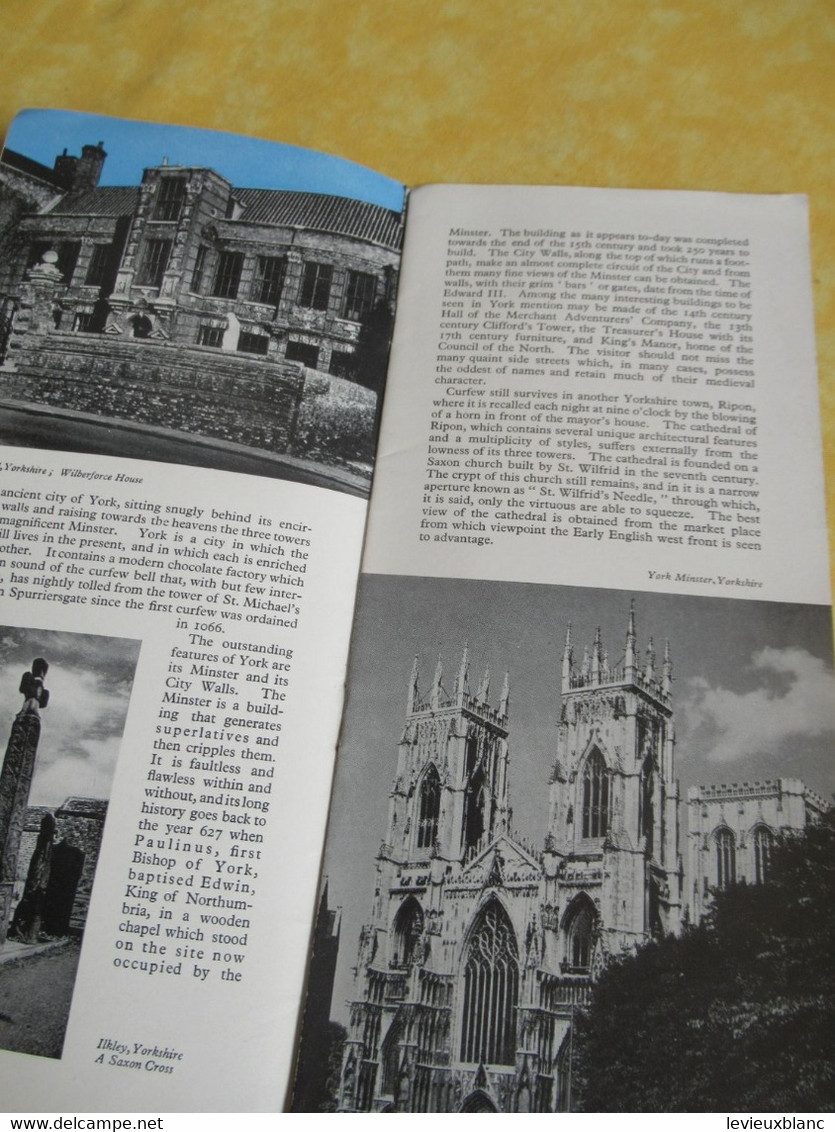 Prospectus Touristique/Come To Britain/Area Booklet N°6 / ENGLAND The North Eastt /1951             PGC511 - Dépliants Touristiques