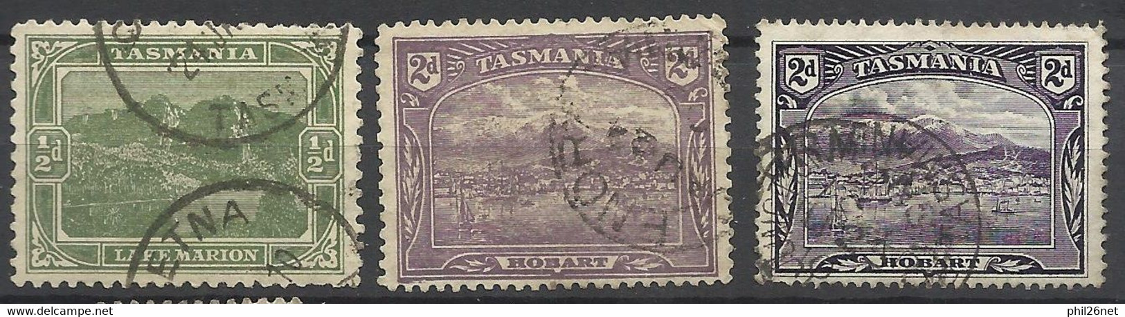 UK   Tasmanie     N° 59 ; 61 Et 84    Oblitérés      B/TB       Voir Scans    Soldes ! ! ! - Used Stamps