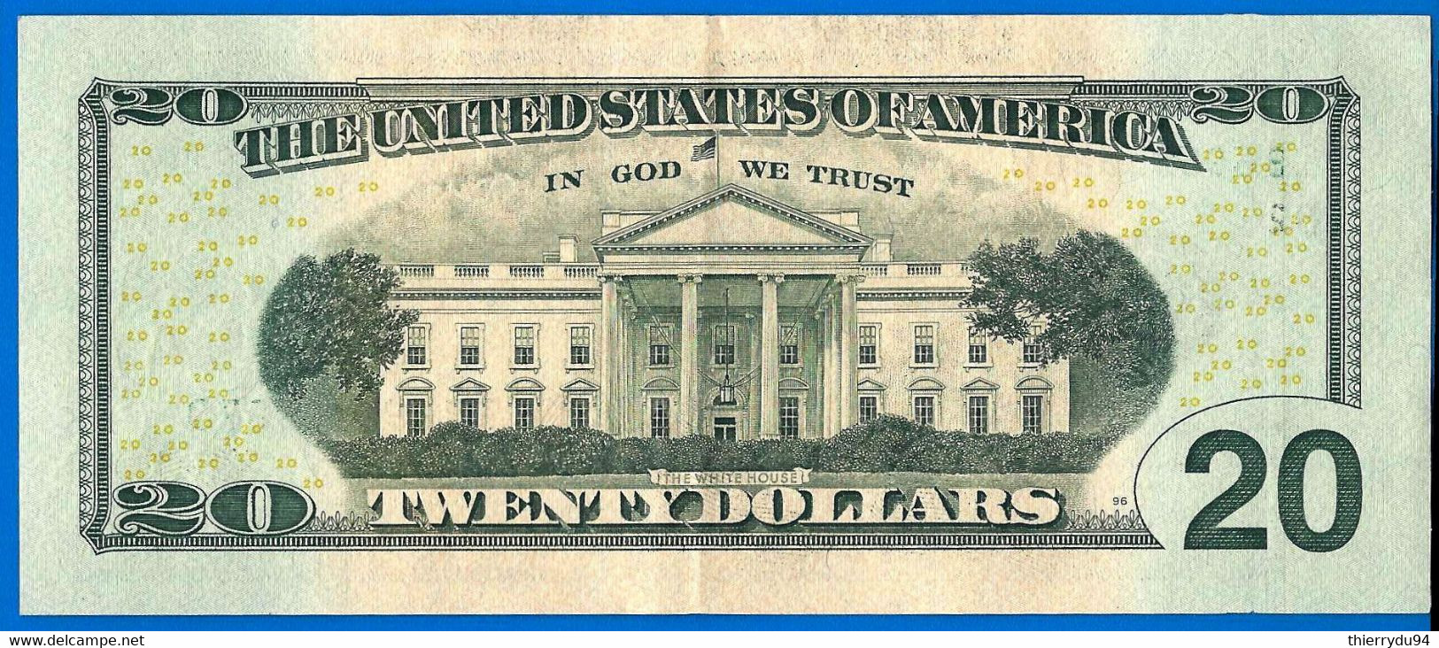 USA 20 Dollars 2006 Mint New York B2 Suffixe D Etats Unis United States Dollars US Paypal Crypto Bitcoin OK - United States Notes (1862-1923)