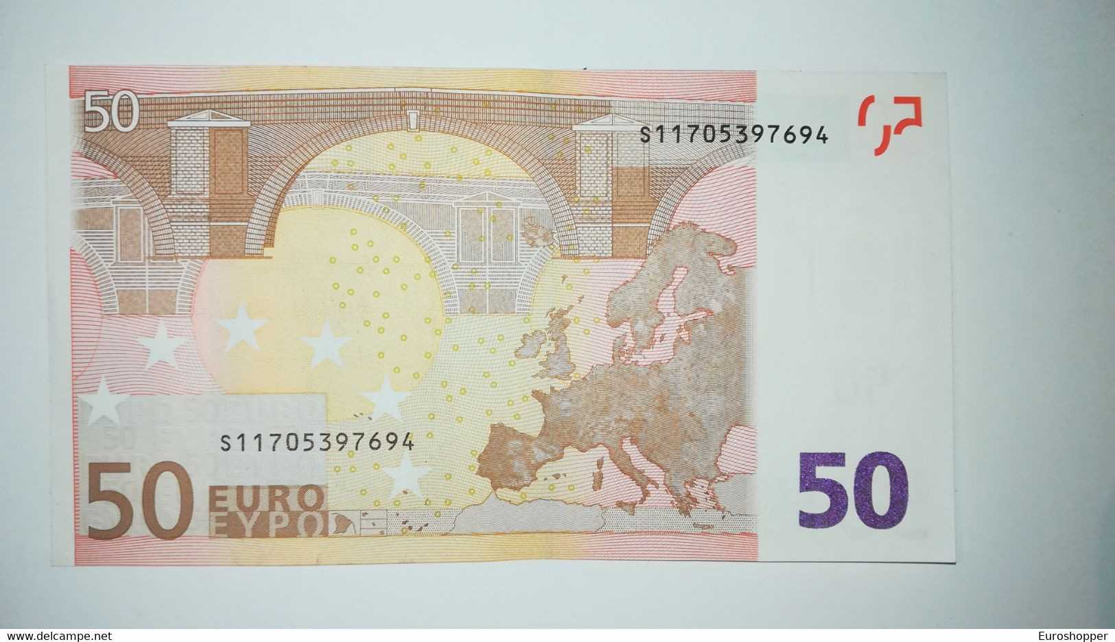 EURO- ITALY 50 EURO (S) J021 Sign Trichet - 50 Euro