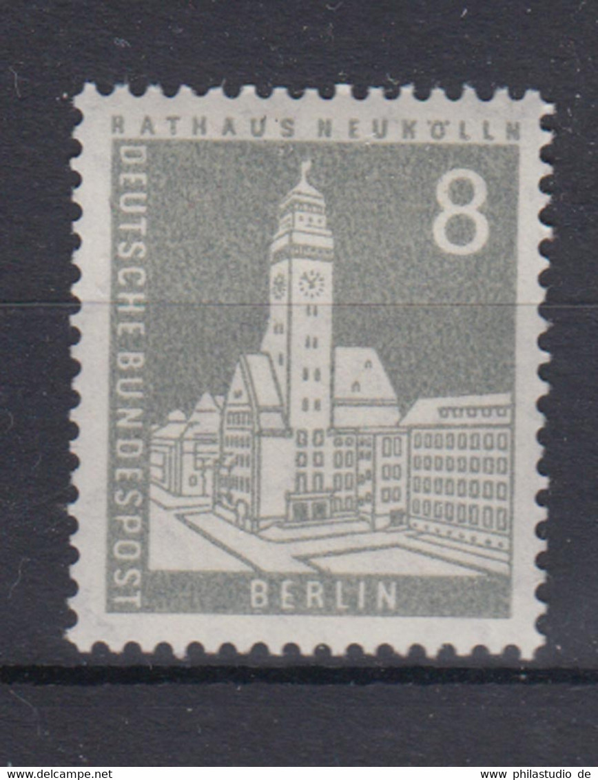 Berlin 143 Wv Berliner Stadtbilder 8 Pf Postfrisch  - Roller Precancels