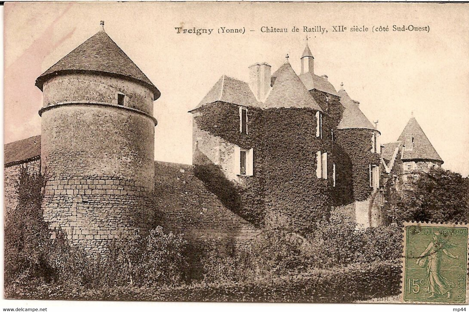 4I5 --- 89 TREIGNY Château De Ratilly - Treigny