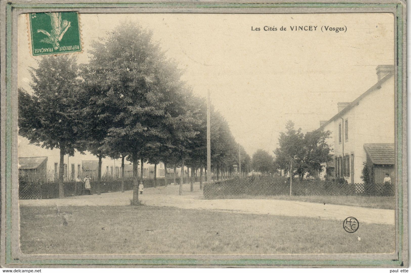 CPA - (88) VINCEY - Aspect Des Cités Ouvrières En 1908 - Vincey