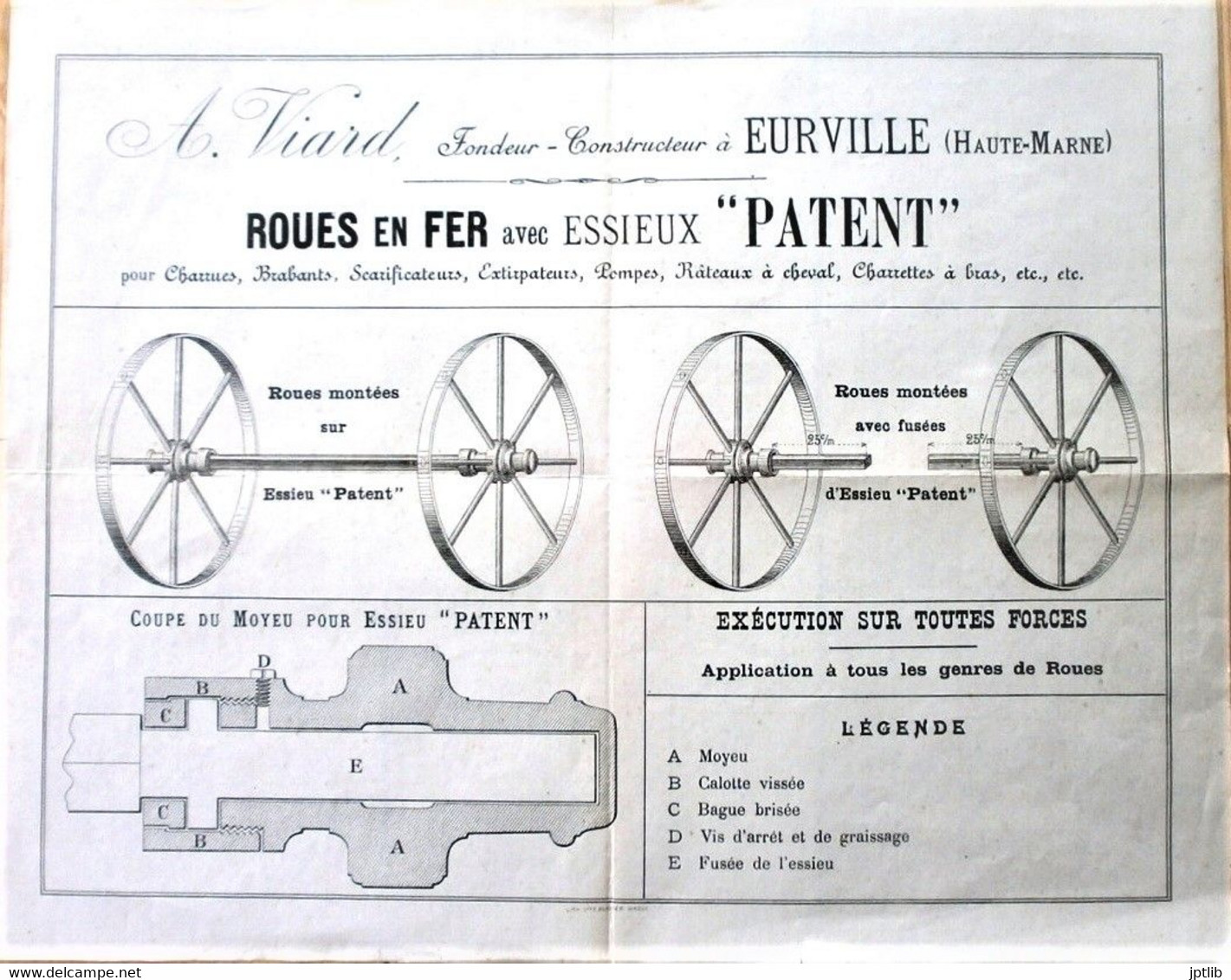 Ephemera, Publicité, Catalogue / Viard / Matériel Agricole. - Werbung