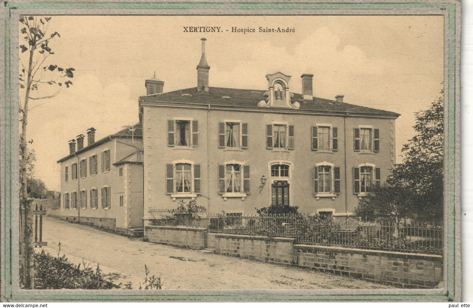 CPA - (88) XERTIGNY - Aspect De L'Hospice Saint-André En 1915 - Xertigny