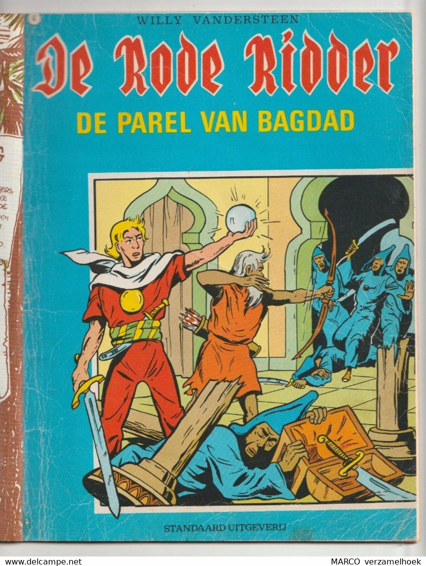 4. De Rode Ridder De Parel Van Bagdad Site Standaard Willy Vandersteen (van Der Vliet Stripmap Arkel (NL) - Rode Ridder, De