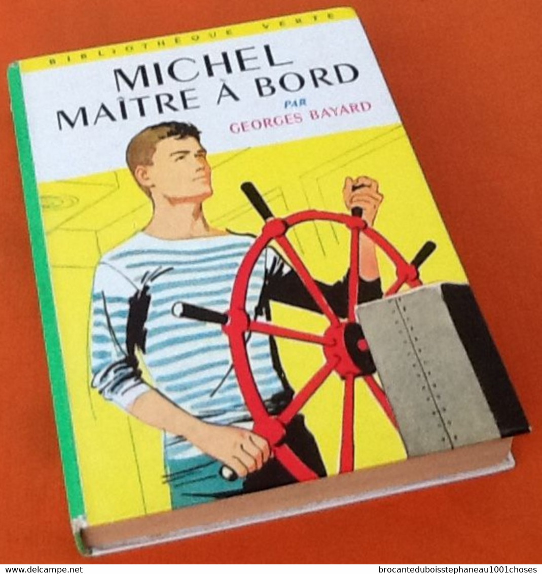 Georges Bayard Michel Maître à Bord  (1964) Illustrations De Philippe Daure - Bibliotheque Verte