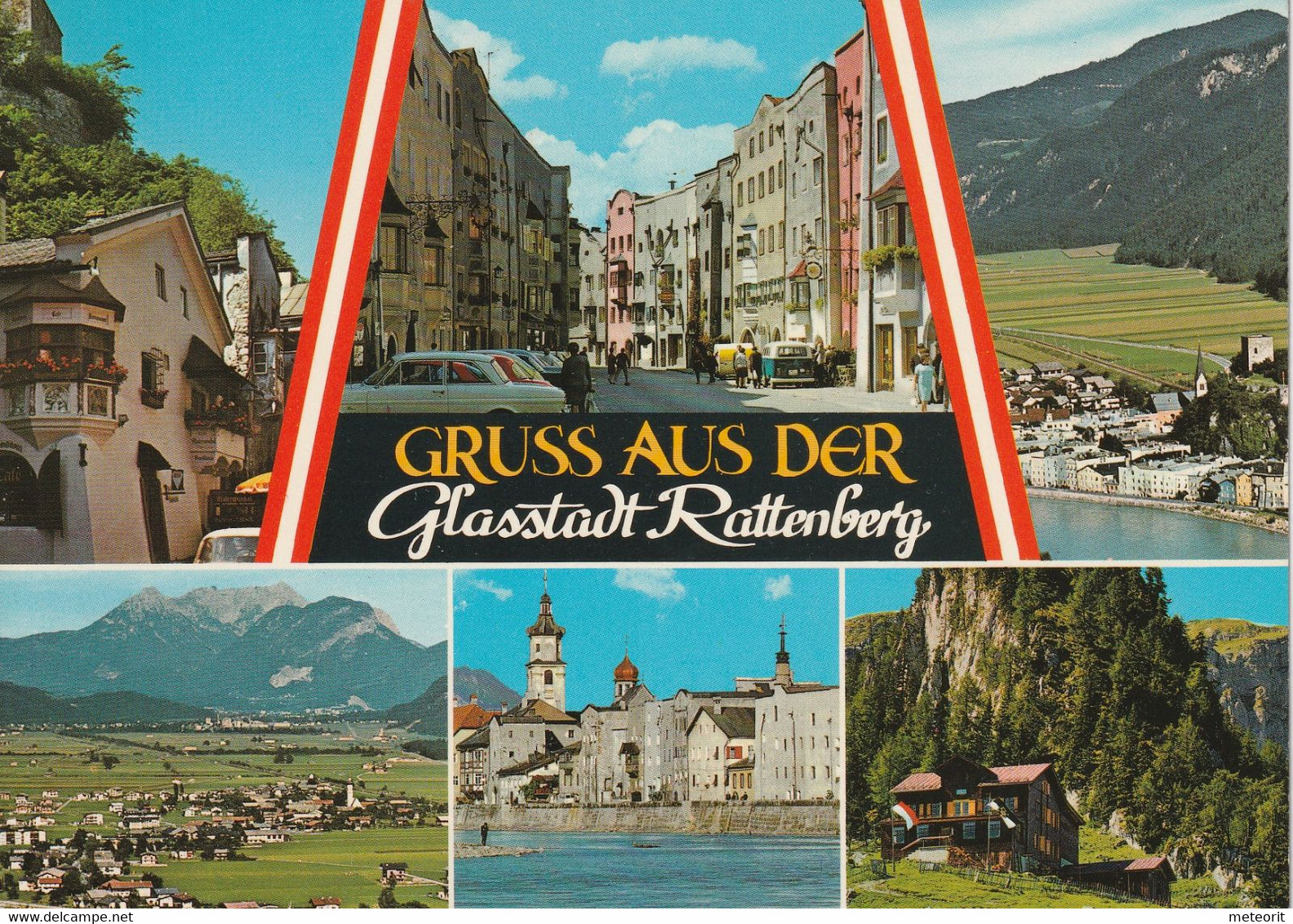 Rattenberg Tirol "Gruss Aus Der Glasstadt", 6-Bilder, Nicht Gelaufen - Rattenberg