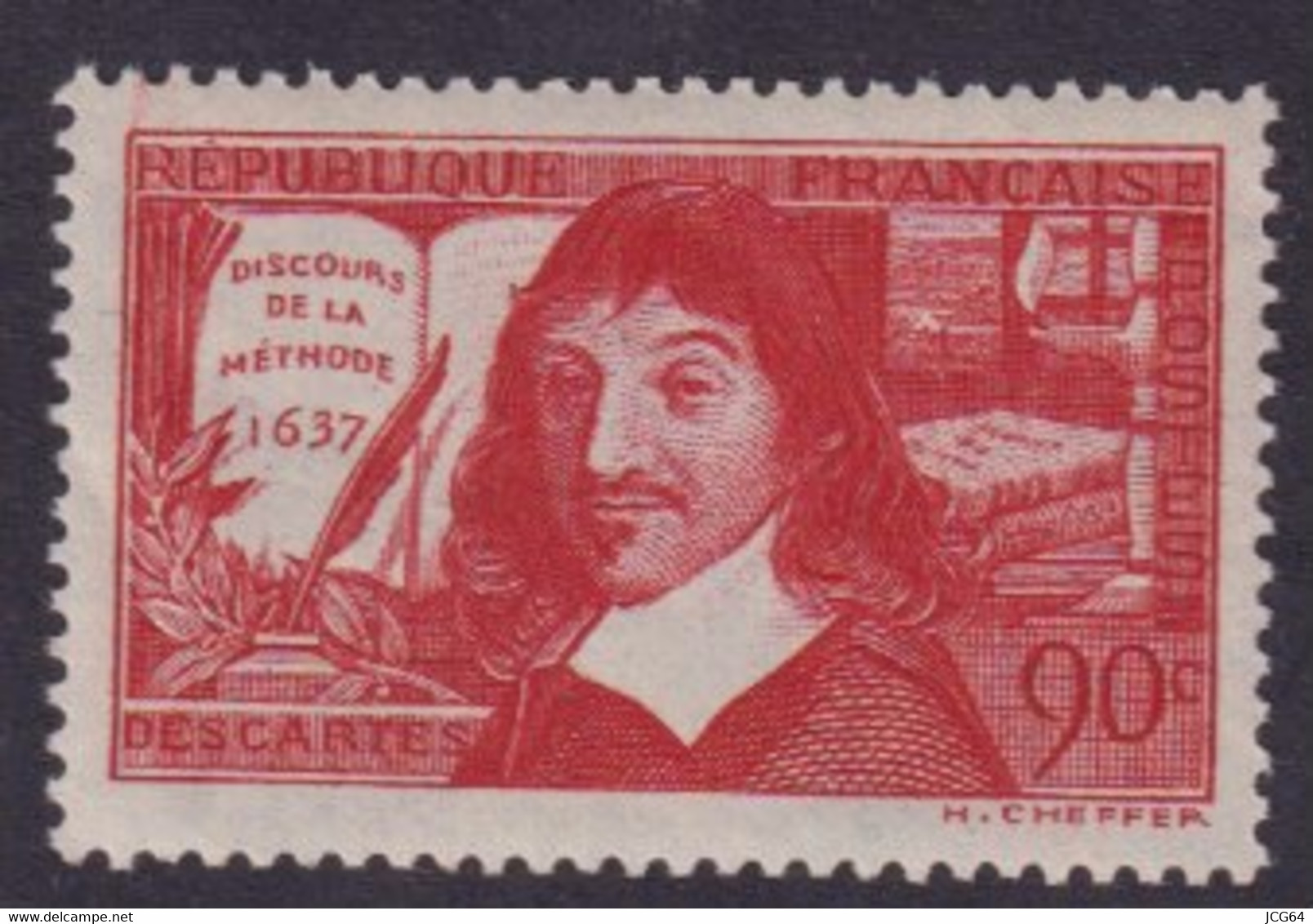 N°342**  DESCARTES DE LA METHODE NEUF** MNH TTB - Nuovi