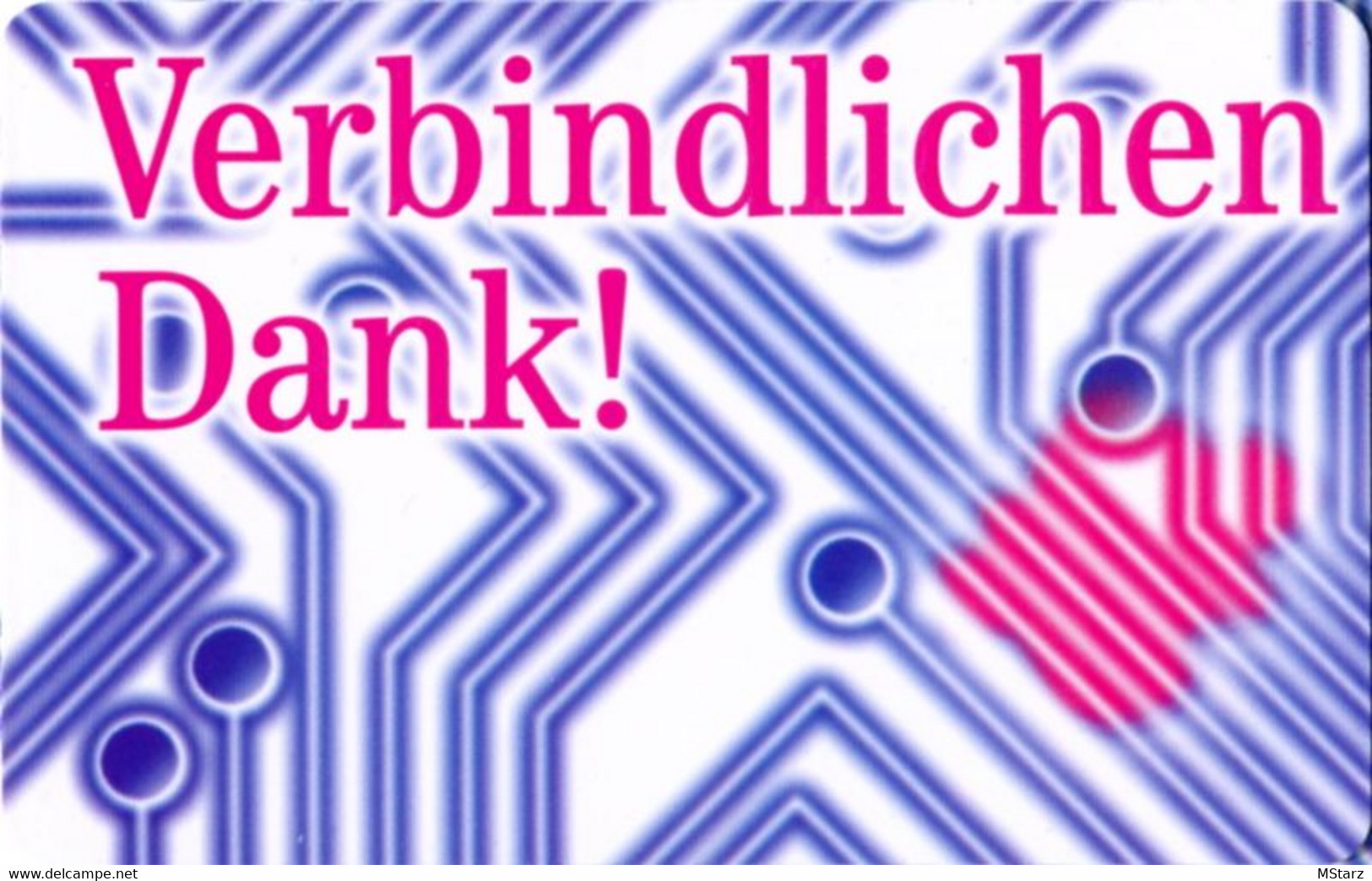 Telefonkarte Reutlingen - Verbindlichen Dank A 28/98 - Rarität, Limitiert! - Telekom-Betreiber