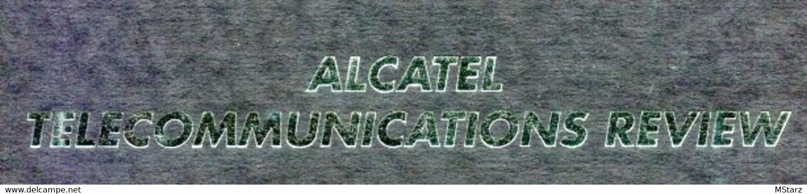 Alcatel Telecommunications Review - Diamond Jubilee Incl. CD (Englisch) RARITÄT! - Geschiedenis