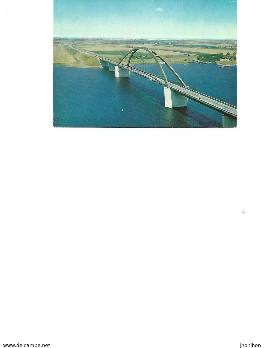 Germany - Postcard Used - Vogelfluglinie Germany - Denmark. Bridge Over The Fehmarnsund  2/scans - Fehmarn