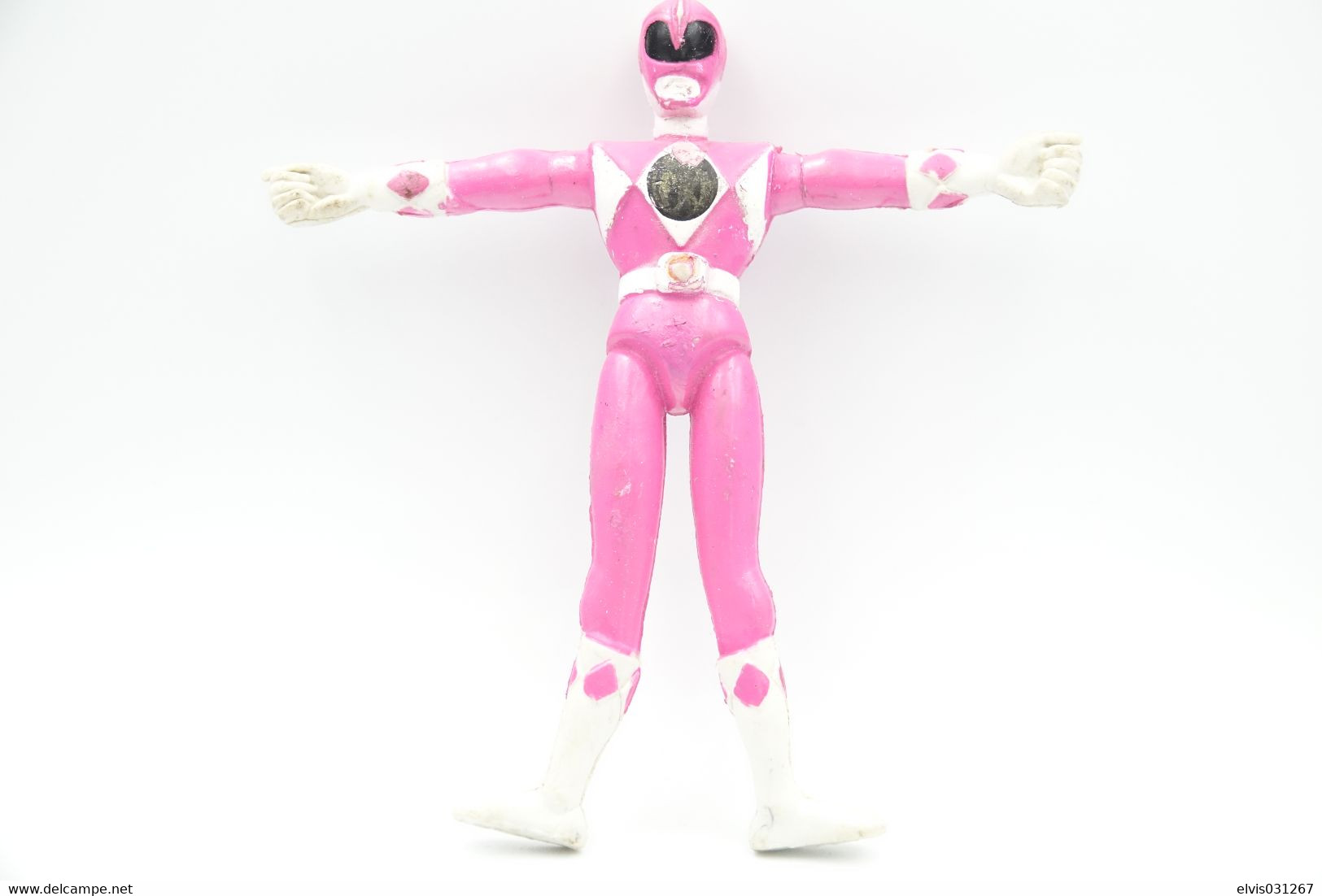 Vintage ACTION FIGURE POWER RANGERS: PINK RANGER BENDABLE MOVIE - Ranger - Original - GI JOE - Action Man