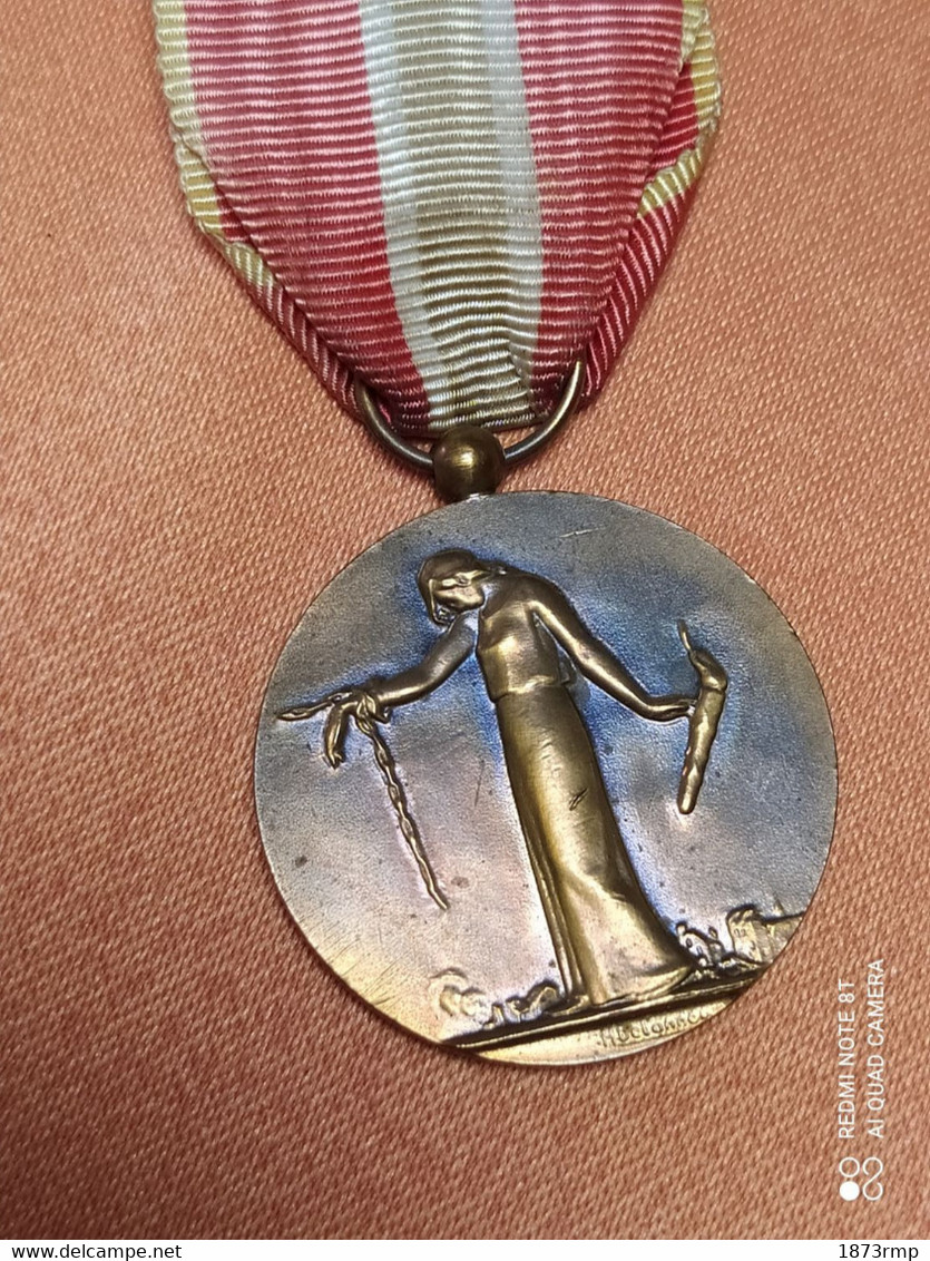 MÉDAILLE CIVILS ET PRISONNIERS DEPORTES DE LA GRANDE GUERRE, 14/18 - Autres & Non Classés