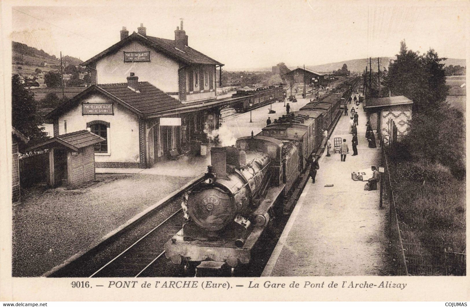 27 - PONT DE L ARCHE - S09454 - La Gare De Pont De L'Arche Alizay - Train - L1 - Pont-de-l'Arche