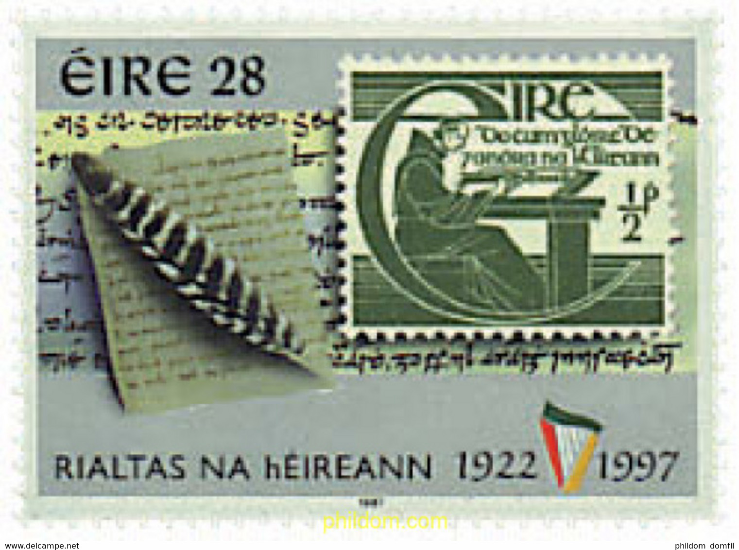 695325 MNH IRLANDA 1997 75 ANIVERSARIO DEL ESTADO LIBRE DE IRLANDA - Verzamelingen & Reeksen