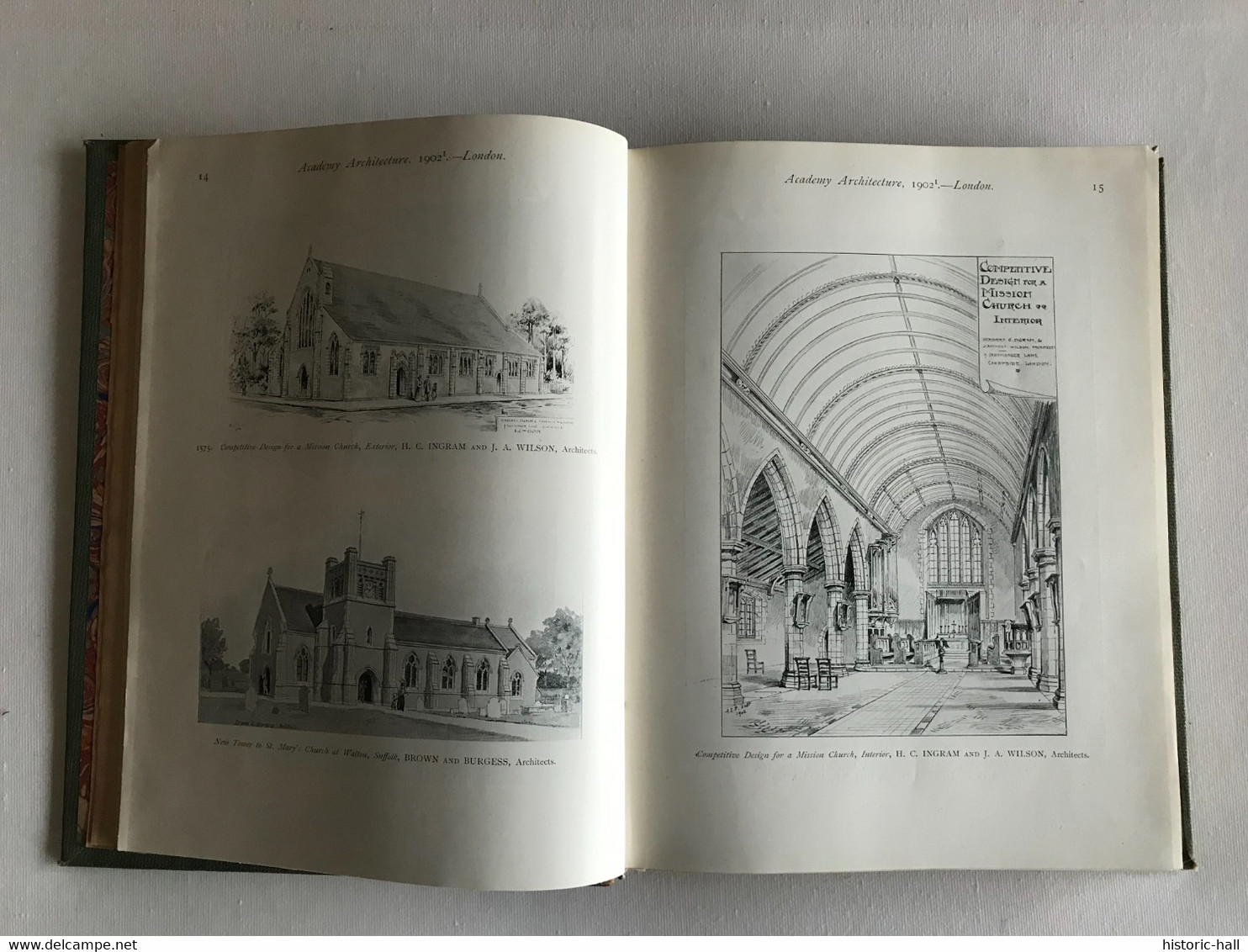 ACADEMY ARCHITECTURE & Architectural Review - Vol 21 & 22 - 1902 - Alexander KOCH - Arquitectura