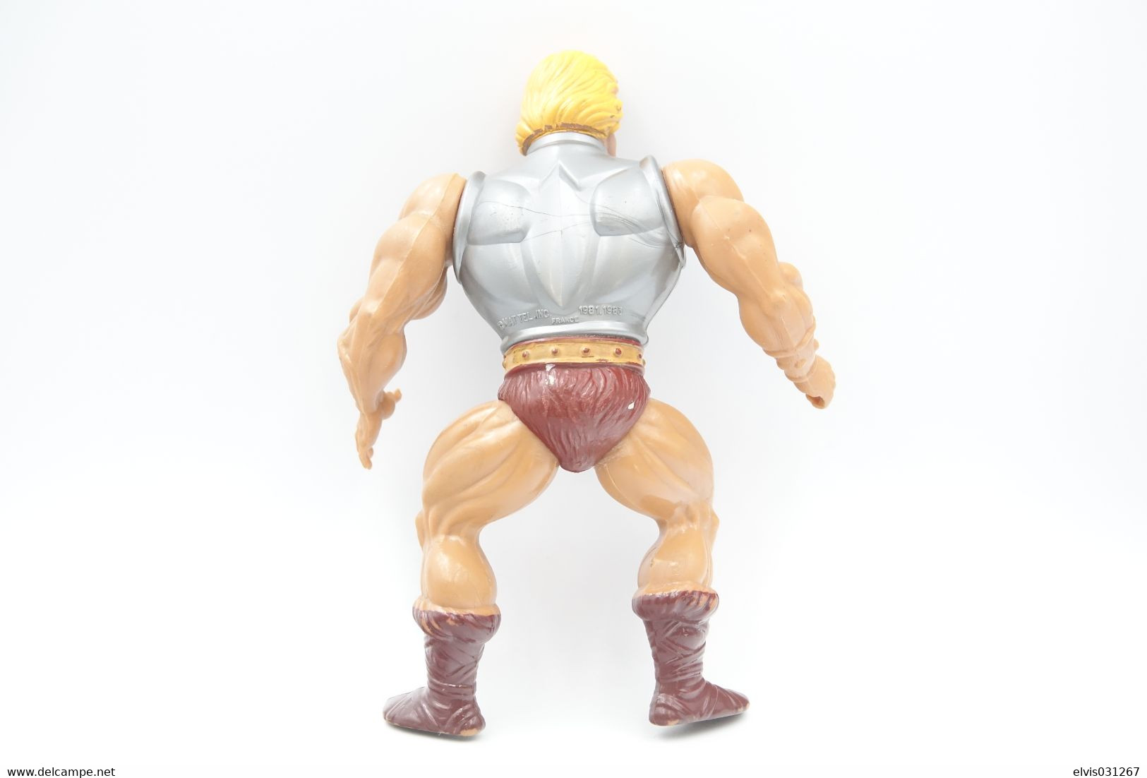 Vintage ACTION FIGURE HE-MAN AND THE MASTERS OF THE UNIVERSE: Battle Armor He-man Complete - MOTU -Original Mattel 1983 - Action Man