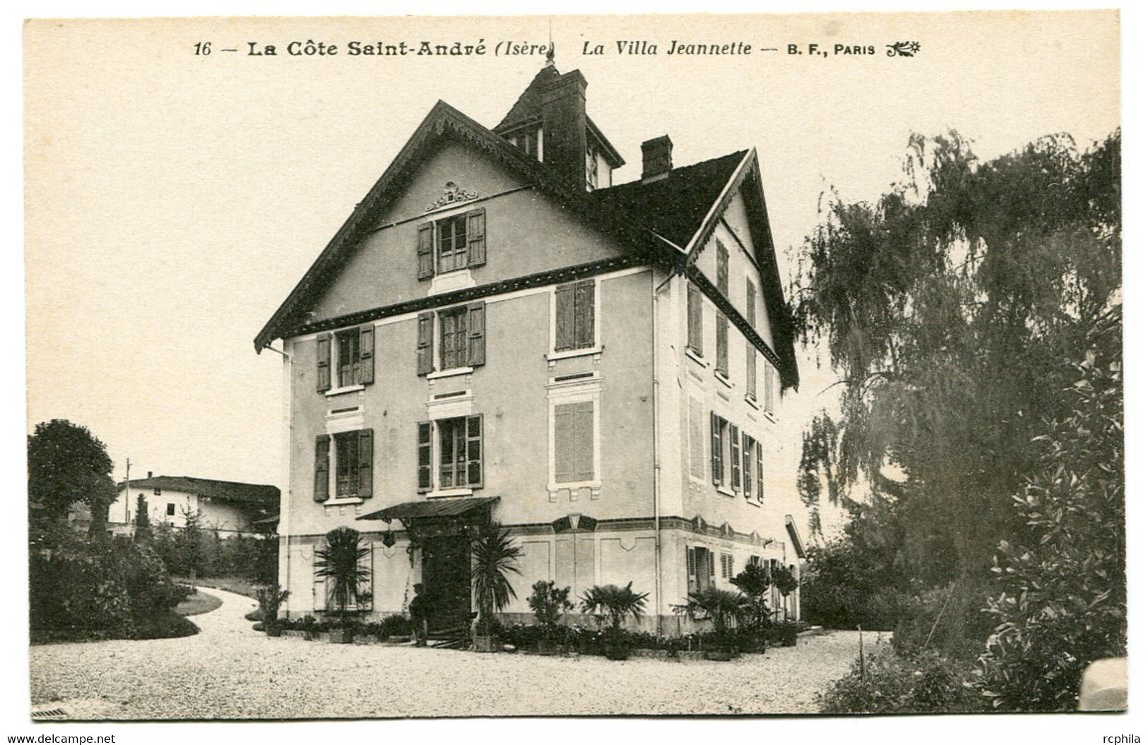 RC 21062 ISERE - LA COTE SAINT ANDRÉ LA VILLA JEANNETTE TB - La Côte-Saint-André