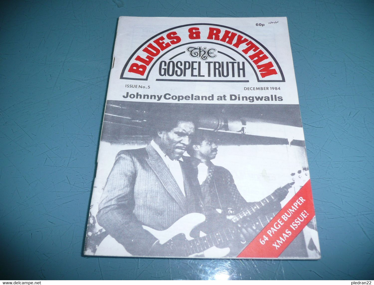 FANZINE REVUE BLUES & RHYTHM THE GOSPEL TRUTH N° 5 DECEMBER 1984 - Cultural