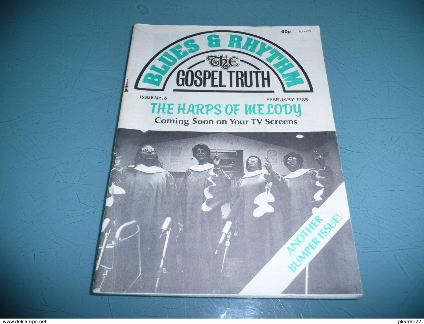 FANZINE REVUE BLUES & RHYTHM THE GOSPEL TRUTH N° 6 FEBRUARY 1985 - Cultura