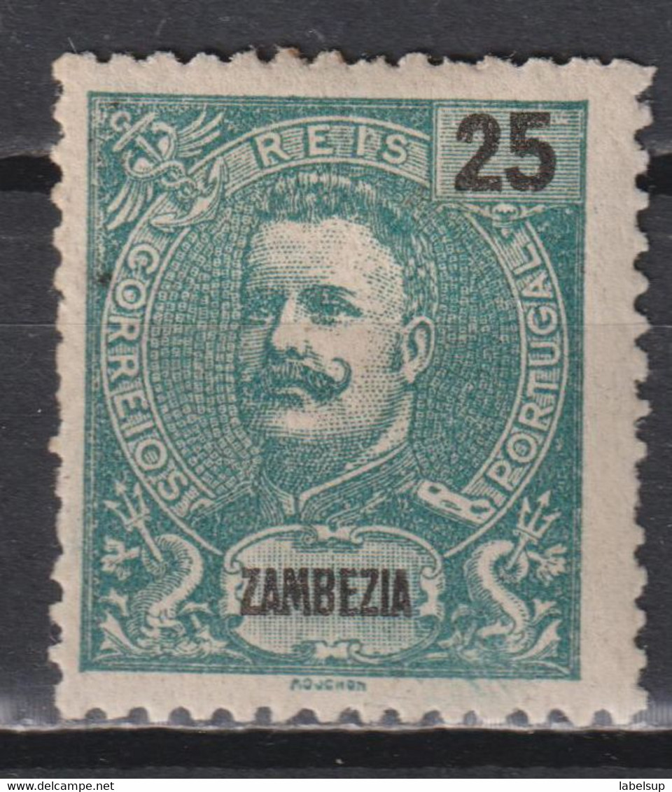 Timbre Neuf* Du Zambèze De 1898 N°19 MH - Zambèze