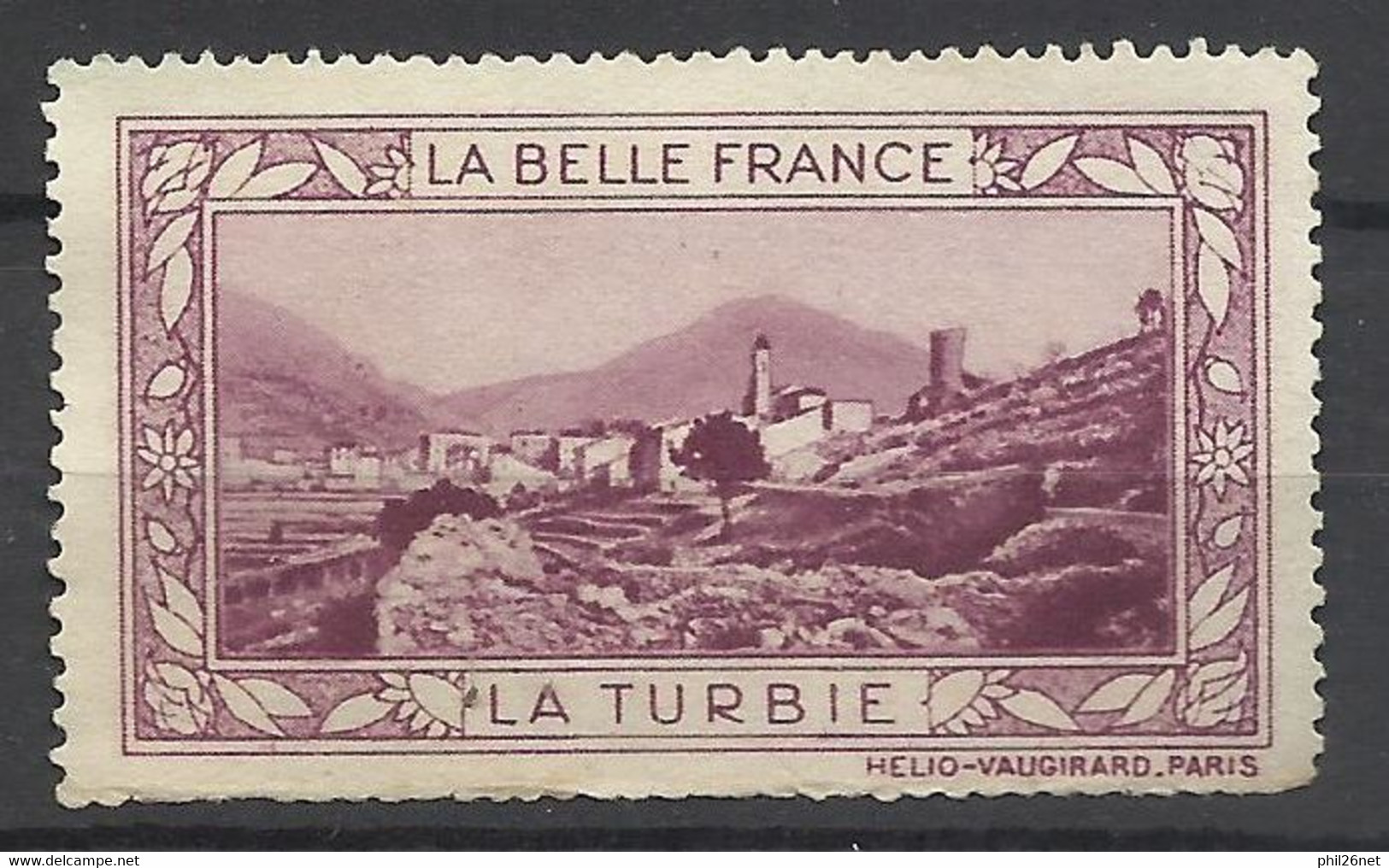 France Vignette HV  Belle France   La  Turbie         Neuf ( * ) AB     Voir Scans    Soldes ! ! ! - Tourism (Labels)