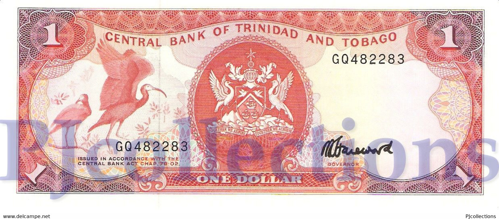 TRINIDAD & TOBAGO 1 DOLLAR 1985 PICK 36c UNC - Trinité & Tobago