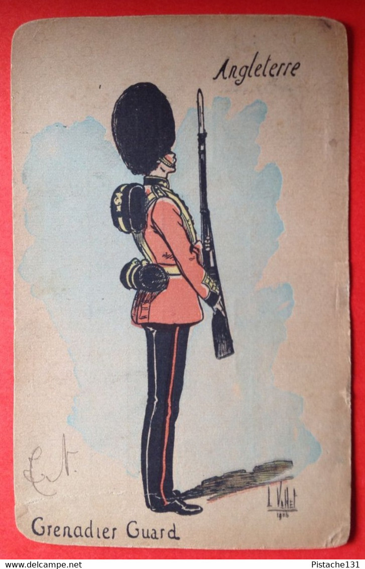 1904 - Illustrateur VALLET - ANGELETERRE - GRENADIER GUARD - Vallet, L.
