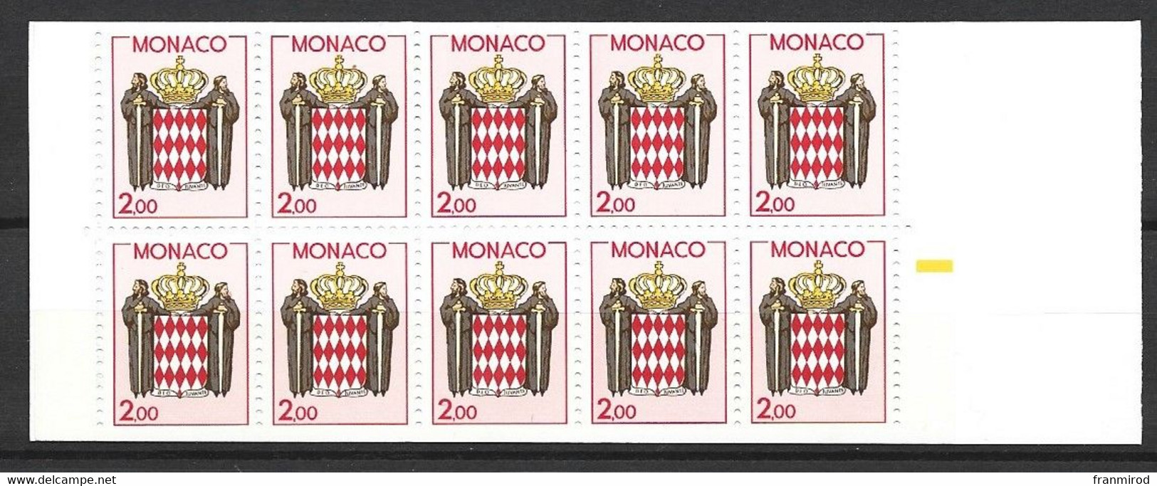 Monaco Carnet N 1623 ( Yt) Neuf - Markenheftchen